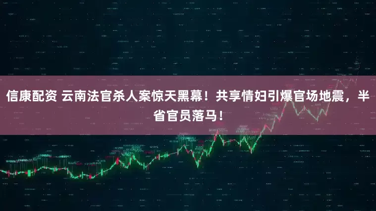 信康配资 云南法官杀人案惊天黑幕！共享情妇引爆官场地震，半省官员落马！
